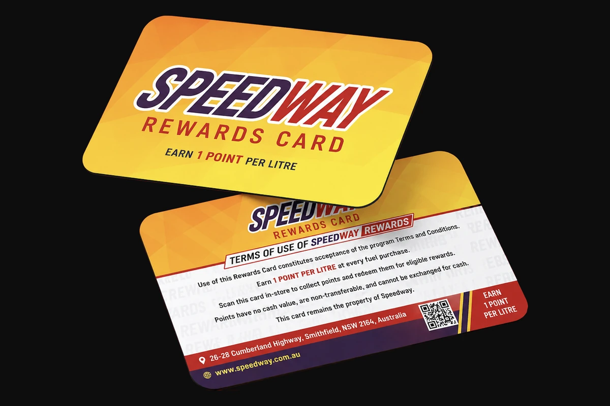 Speedway Rewards card