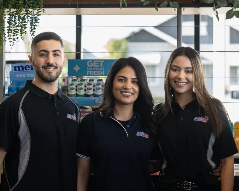 Speedway team members